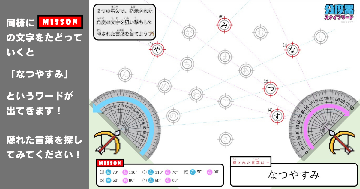 定規や分度器への苦手意識がある子が楽しく道具に親しめるような家庭でできる学習教材の説明画像③